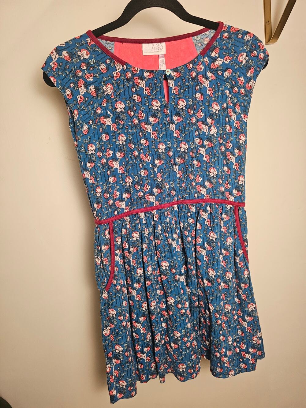 435 By Matilda Jane Lined Rayon Dress With Pockets